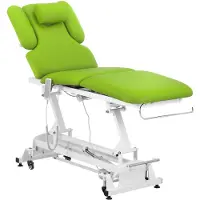 Physa Massagetafel - 3 motoren - 200 kg - lichtgroen