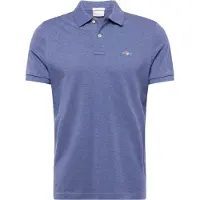 Gant Shirt saffier / lichtgrijs / rood / wit