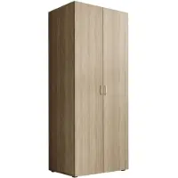 Meubella Kledingkast Bernd - Licht eiken - 74 cm