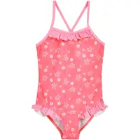 Playshoes Badpak 'Hawaii' koraal / lichtroze / donkerroze
