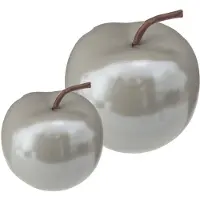 Casa Di Elturo Set van 2 deco object appel – Ø11 cm – Ø7 cm