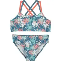 Playshoes Badpak marine / turquoise / watermeloen rood / wit