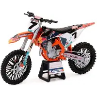 New-Ray 1:12 Red Bull Ktm 450sx-f Aaron Plessinger Motorcycle Zilver Kinderen