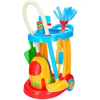 Colorbaby Mijn Reinigingskar Met Stofzuiger Simulatie Spel