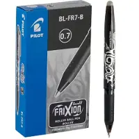 Pilot Rollerbalpen Frixion, zwart, 12 stuks