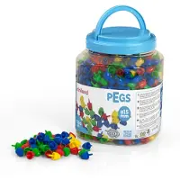 Miniland Pegs Basisschool 15 Mm 1300 Eenheden