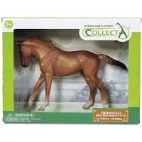Collecta Deluxe Volbloed Bruin Paard Doos 1:12 Figuur
