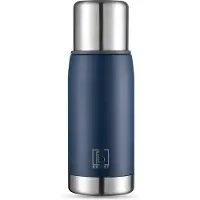 Brisby RVS Thermosfles - Thermosbeker - Thermoskan - Isoleerfles - BPA Vrij - 24 Uur Koud - 12 Uur Warm -Blauw