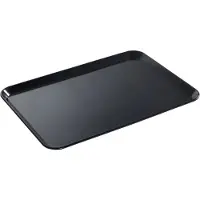 Hendi Elegant vitrineplateau – zwart melamine – 350x240x17 mm – vaatwasserbestendig