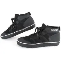 Seac Sub Rock Hd 3 Mm Booties Zwart EU 47-48