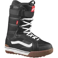 Vans - Heren snowboardschoenen - Hi-Standard Pro Black/White voor Heren - Maat 8 US - Zwart