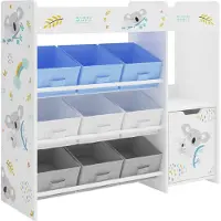 En.casa Kinderkast Søndreland open kast 80x90x29,5 cm koala motief []