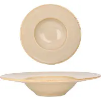 Bonna Pastabord sand hygge porselein 28 cm 400 cc set van 2