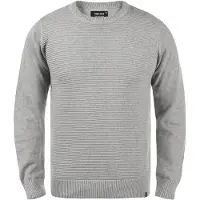 INDICODE JEANS Trui 'Ricardo' grijs gemêleerd