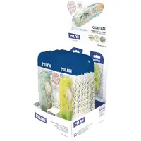 Milan Displaydoos 12 Blisterverpakkingen Tape New Look-serie 8.4x8 M