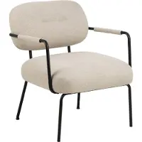 Actona Loungestoel Dillon Stof Beige