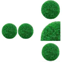 vidaXL Kunst Buxusbol - Kunst Buxusbollen - Kunstplant Buxus - Kunstplant Buxussen - Kunstbuxusbollen 2 st 35 cm