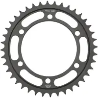 JT Sprockets 530 Jtr499.40zbk Steel Achtertandwiel