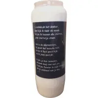 Spaas Noveenkaars Spreuk 017 - 9 dagen brander (5 stuks)