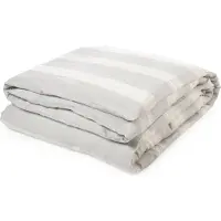 Libeco Dekbedovertrek Sisco Stripe Linnen-140 x 200 cm