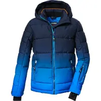 Killtec - Boy's KSW 382 Ski Qltd Jacket - Ski-jas 128, blauw