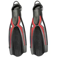 Cressi Thor Ebs Diving Fins Rood,Zwart EU 45-48