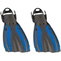 Oceanic Viper 2 Oh Diving Fins Blauw,Zwart EU 38-39