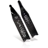 Spetton Cx Vulcan Ht50 Carbon Tre Edition 25 Freediving Fins Zwart EU 41-42