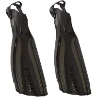 Oceanic Viper 2 Oh Diving Fins Zwart EU 45 1/2-47
