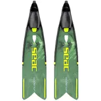 Seac Sub Booster Spearfishing Fins Groen EU 36-38