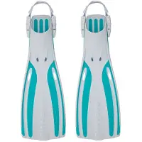 Oceanic Viper 2 Oh Diving Fins Wit,Blauw EU 36-38