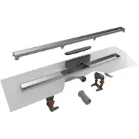 Easy drain Compact tegel FF ws 30mm 80cm enkel EDCOMTFF80030