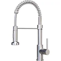 Noswo Keukenkraan met Uittrekbare Uitloop - Keukenmengkraan - Handdouche - Uittrekbaar - Flexibele Slang - Chrome