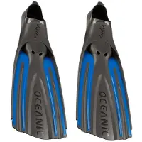 Oceanic Viper 2 Ff Diving Fins Blauw,Zwart EU 45 1/2-47