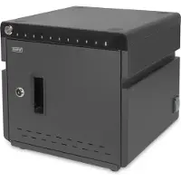 Digitus DN-45004 wagen en kast voor management van draagbare apparatuur Beheerbehuizing voor draagbare apparaten Zwart