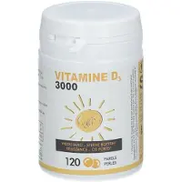 Soria natural Soria Vitamine D3 3000 | 120 parels
