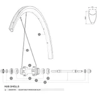 Mavic Stelbout Achternaaf Voor Ellipse-wielset