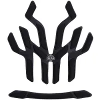 Troy Lee Designs Replacement Helmet Covers Flowline SE Zwart || Maat: XL-XXL