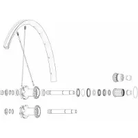 Mavic Crossmax Pro 19 29´´ Achterspaken