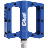 Sb3 Shelter Blue Flat Pedals