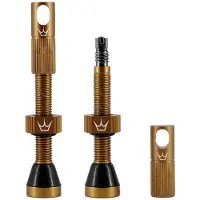 Chris King X Chris King MK2 Tubeless Ventielen 60mm, beige 2023 Tubeless Ventielen