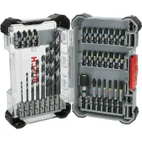 Bosch Accesorios PRO IMPACT Bits + Metaalboren 35-delig in Display - 2608521U80