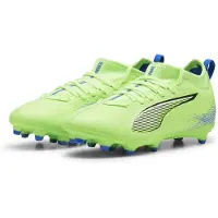 Puma Ultra 5 Match Gras / Kunstgras Voetbalschoenen (MG) Kids Groen Blauw Zwart Wit