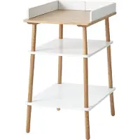Vertbaudet Verschoontafel CONFETTI wit/hout