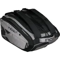 NOX At10 Competition Xl Compact Padel Racket Bag Zwart
