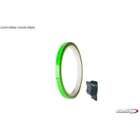 Puig 4542V velgstrips, geschikt voor HONDA NT650V DEAUVILLE, kleur: groen