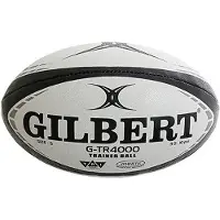 Gilbert G-TR4000 Trainer Rugbybal - topmerk - Maat 5 Zwart