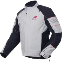 Rukka R-Ex 2.0 Textieljack heren Lichtgrijs/Rood/Zwart 48 Mannen