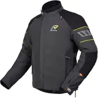 Rukka R-EX 2.0 Zwart Grijs Waterdichte Textiele Motorjas Maat 54