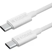 Kodak 30425972, 1 meter, USB-C, USB-C, 0,48 Gbit/s, wit